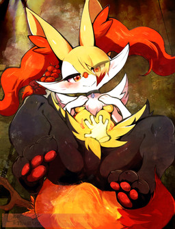 3_fingers 3_toes 5_fingers anthro arm_tuft belly_rub biped black_body black_fur blush breasts cheek_tuft chest_tuft closed_smile collar detailed_background digitigrade dipstick_tail disembodied_hand duo eye_through_hair eyelashes eyelashes_through_hair facial_tuft featureless_crotch feet female female_anthro fingers front_view fur hair hindpaw hip_tuft inner_ear_fluff looking_at_viewer lying markings motion_lines mouth_closed narrowed_eyes nude nude_anthro nude_female object_in_tail on_back pawpads paws pointy_ears prick_ears red_body red_eyes red_fur red_inner_ear_fluff red_nose red_pawpads red_tail_tip shoulder_tuft small_breasts smile soles solo_focus spread_legs spreading stick stick_in_tail tail tail_markings thick_eyelashes thick_thighs toes translucent translucent_hair tuft two_tone_tail white_body white_fur wide_hips yellow_body yellow_fur yellow_tail thwillartz nintendo pokemon pardonne braixen canid generation_6_pokemon mammal pokemon_(species) 2024 colored dated digital_drawing_(artwork) digital_media_(artwork) full-length_portrait hi_res portrait shaded signature