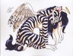 2002 absurd_res angel anthro breasts equine female halo hi_res looking_at_viewer mammal michele_light nude pinup solo zebra
Rating: Questionable
Score: 9
User: borgiaborgia
Date: January 27, 2014