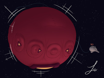 antennae_(anatomy) belly belly_expansion big_belly black_eyes body_inflation electronics exclamation_point expansion grin hose hose_inflation huge_belly hyper hyper_belly hyper_inflation immobile inflation male motion_lines smile space spacecraft spacesuit spherical_inflation star sunken_limbs vehicle fatlouie disney lilo_and_stitch stitch_(lilo_and_stitch) alien experiment_(lilo_and_stitch) 2026 dated hi_res signature
