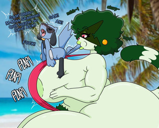 age_difference anthro areola ball_suck ballbusting balls big_breasts big_butt bikini black_body black_fur blue_body blue_fur breasts butt clothing cock_and_ball_torture day dialogue duo ear_piercing ear_ring eyelashes eyes_closed female fur genital_torture genitals green_areola green_body green_fur green_hair hair hand_on_breast hand_on_own_breast huge_breasts huge_butt larger_female male male/female mask mature_anthro mature_female moan multicolored_body multicolored_fur older_female one-piece_swimsuit oral outside piercing pink_bikini pink_clothing pink_eyes pink_nose pink_sling_bikini pink_swimwear pink_tongue plap pubes ring_piercing sex side_butt size_difference sling_bikini smaller_male sound_effects sucking swimwear tail talking_to_another text tongue tongue_out two-piece_swimsuit younger_male sprigatitoartz nintendo pokemon shannon_(sprigatitoartz) generation_4_pokemon generation_9_pokemon meowscarada pokemon_(species) riolu english_text