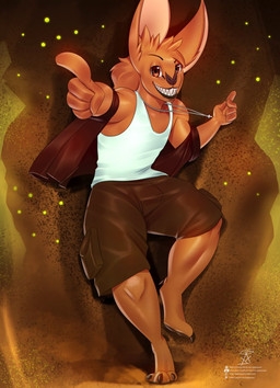 abstract_background anthro brown_eyes claws clothing cross cross_necklace jacket jewelry male necklace shirt solo tank_top toe_claws topwear galaxxxart viola_bat_(character) bat mammal