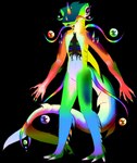 ambiguous_gender anthro big_tail black_blood blood blood_from_eye bodily_fluids bone claws colored_blood fin gem horn markings multicolored_body multicolored_markings orb rainbow_body rainbow_markings rib_cage solo sparklefur spikes spikes_(anatomy) tail tendrils unusual_blood unusual_bodily_fluids whiskers caloxya fish ground_shark hammerhead_shark marine shark alpha_channel hi_res