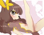 anthro anthrofied anus blush brown_hair butt female flat_chested genitals grey_eyes hair innie_pussy legs_up long_hair looking_at_viewer lying navel nipples nude on_back pokemorph pussy solo spread_legs spreading young young_anthro young_female aoizuri nintendo pokemon deer deerling generation_5_pokemon mammal pokemon_(species) winter_deerling 5:4