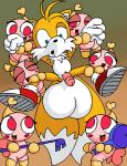 anthro ballbusting balls big_balls cock_and_ball_torture erection female genital_torture genitals group hammer huge_balls humanoid_genitalia humanoid_penis hyper hyper_balls hyper_genitalia male penis tools white_balls dboy project_x_love_potion_disaster sega sonic_the_hedgehog_(series) miles_prower canid canine chao_(sonic) fox mammal 2014 animated loop