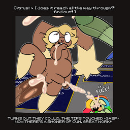 anal anal_orgasm anal_penetration anthro bodily_fluids cum cum_drool cum_in_ass cum_inflation cum_inside cum_on_face cum_while_penetrated dialogue ejaculation erection eyewear female genital_fluids genitals glasses group gynomorph gynomorph/gynomorph gynomorph_penetrated gynomorph_penetrating gynomorph_penetrating_gynomorph gynomorph_penetrating_intersex hands-free holidays inflation intersex intersex/intersex intersex_penetrated intersex_penetrating intersex_penetrating_gynomorph intersex_penetrating_intersex looking_pleasured male orgasm penetration penile penile_penetration penis penis_in_ass penis_size_difference plushie plushophilia selfcest sex square_crossover text unwanted_cumshot unwanted_ejaculation wearing_glasses corruptedcryptid halloween nintendo pokemon graveson_(corruptedcryptid) penny_(corruptedcryptid) tammy_(corruptedcryptid) animate_inanimate ekans generation_1_pokemon generation_4_pokemon living_plushie lopunny patchwork_creature pokemon_(species) shiny_pokemon undead zombie 1:1 animated animated_webp english_text hi_res trans_(lore) trans_woman_(lore)