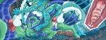 anus blue_body blue_fur blue_scales bodily_fluids claws cum cum_in_pussy cum_inside duo female feral fur genital_fluids genitals green_body green_scales internal internal_vaginal knot male male/female penetration penis pink_anus pink_knot pink_penis pink_pussy pussy scales vaginal vaginal_penetration ventral_scales white_body white_claws white_fur sunhawk12 mythology dragon furred_dragon furred_scalie mythological_creature mythological_scalie scalie hi_res