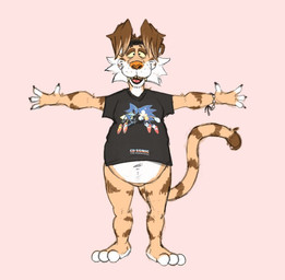 3_toes 4_fingers accessory anthro arm_tuft belly big_belly biped black_clothing black_finger_claws black_headband black_shirt black_topwear bottomless bottomless_anthro bottomless_male brown_ears brown_hair brown_stripes calf_tuft cheek_tuft claws clothed clothing exposed_belly facial_tuft fangs featureless_crotch feet finger_claws fingers front_view fur hair headband headband_only humanoid_heel leg_tuft machine male markings midriff moobs multicolored_body multicolored_fur navel open_mouth orange_body orange_fur overweight overweight_anthro overweight_male paws pecs pink_background pink_nose plantigrade shirt shirt_only shoulder_tuft simple_background smile solo standing striped_body striped_fur striped_markings striped_tail stripes t-pose tail tail_markings teeth text toes topwear topwear_only tuft two_tone_body two_tone_feet two_tone_fur white_belly white_body white_fingers white_fur white_soles white_toes yellow_sclera scudmum sega sonic_the_hedgehog_(series) maz_(scudmum) sonic.exe sonic_the_hedgehog eulipotyphlan felid hedgehog mammal pantherine robot tiger 2024 colored colored_sketch digital_drawing_(artwork) digital_media_(artwork) english_text flat_colors model_sheet sketch