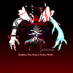 ambiguous_gender banner bell big_arms black_hole blood blood_on_arm blood_on_horn bodily_fluids claws creepy_face decayed finger_claws hidden_text higanbana_(red_spider_lilly) horn lights markings ribs skeleton_(marking) spine text ut3nte_resc1ndo calamity_(terraria_mod) terraria wrath_of_the_gods_(unofficial_calamity_addon) avatar_of_emptiness ancient_being deity inhuman 1:1 absurd_res artist_name digital_media_(artwork) hi_res microsoft_paint_(artwork)