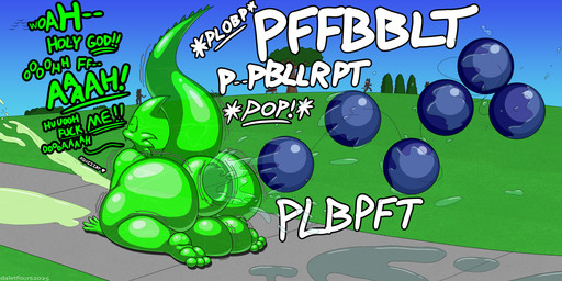 3_toes all_fours anal_beads anal_fluids anal_fluids_on_sex_toy anal_orgasm anthro anus balls bench big_anus big_balls big_butt bodily_fluids butt cum cum_on_ground dialogue ejaculation exhibitionism fangs feet gape_fart gaping gaping_anus genital_fluids genitals grass hands-free horn male onomatopoeia open_mouth orgasm outside overweight overweight_male park park_bench plant profanity public public_nudity puffy_anus sex_toy sex_toy_ejection shaking sidewalk sky sound_effects tail tail_ridge talking_to_self teeth text toes translucent translucent_body tree trembling daletfours mythology honeydew_(daletfours) dragon goo_creature goo_dragon mythological_creature mythological_scalie scalie absurd_res hi_res