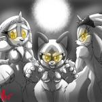 2013 anthro big_breasts breasts echidna erect_nipples female looking_at_viewer mammal marine_the_raccoon monkeyxflash monochrome nipples nude pubes pussy raccoon sega shade_the_echidna smile sonic_(series) tikal_the_echidna wereechidna wereraccoon yellow_eyes
Rating: Explicit
Score: 9
User: Robinebra
Date: October 15, 2013