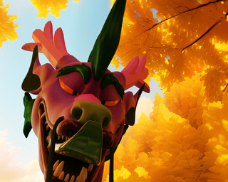 bedroom_eyes detailed_background feral licking licking_lips lips looking_at_viewer male narrowed_eyes seductive solo thick_lips tongue tongue_out art_raccoon mythology ryuunosuke dragon eastern_dragon mythological_creature mythological_scalie scalie 3d_(artwork) 5:4 digital_media_(artwork) hi_res
