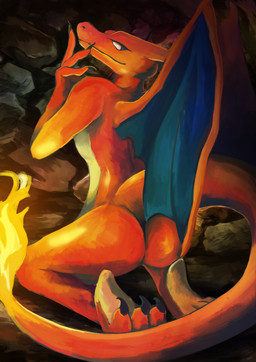 3_toes ambiguous_gender anthro anthrofied biped blue_eyes butt claws detailed_background feet fingers fire flaming_tail hindpaw kneeling looking_away looking_back membrane_(anatomy) membranous_wings nude paws plantigrade smile solo tail thick_tail toes wings plive european_mythology mythology nintendo pokemon charizard dragon generation_1_pokemon mythological_creature mythological_scalie pokemon_(species) scalie western_dragon 2019 absurd_res digital_media_(artwork) hi_res source_request unavailable_at_source