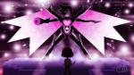 blaster duo heart_symbol knife machine not_furry soul wings pdubbsquared undertale undertale_(series) mettaton mettaton_neo human humanoid mammal robot 16:9 wallpaper widescreen