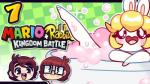 16:9 anthro bathing bathtub blonde_hair blush brown_hair bubble bubble_bath cosplay crossover english_text eyelashes eyes_closed female front_view fur green_background hair happy heart_symbol jaltoid_(artist) lagomorph long_ears mammal mario_bros mario_plus_rabbids_kingdom_battle nintendo nude one_leg_up pattern_background pink_tongue rabbid rabbid_peach raised_leg raving_rabbids rayman_(series) simple_background smile solo text tongue ubisoft wet white_body white_fur widescreen youtube