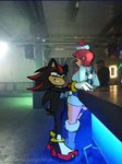 anthro black_body black_fur breasts duo eye_contact female female_on_anthro fur grin gym_leader hair half-closed_eyes latina looking_at_another male male/female male_on_human narrowed_eyes photo_background red_eyes red_hair smile standing tail somethinginworl 2024_pokemon_gigaleak nintendo pokemon sega shadow_loves_latinas sonic_the_hedgehog_(series) shadow_the_hedgehog skyla_(pokemon) eulipotyphlan hedgehog human mammal crossover meme photography_(artwork)