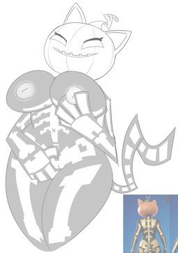 anthro big_breasts breasts eyelashes female fingering food for_a_head fruit genitals masturbation navel nipple_fetish nipple_pinch nipple_play pinch plant pumpkin pumpkin_head simple_background smile solo tail thick_thighs vaginal vaginal_masturbation vulva white_background wide_hips x_navel seibavibe epic_games fortnite spice_(fortnite) domestic_cat felid feline felis mammal object_head 2026 digital_drawing_(artwork) digital_media_(artwork) greyscale hi_res monochrome reference_image sketch