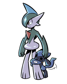 3_fingers 3_toes ambiguous_gender anthro black_body black_markings blue_body blue_fur chibi duo facial_markings feet fingers frown fur green_body green_hair hair head_markings markings mask_(marking) multicolored_body simple_background simple_eyes size_difference tail tail_motion tailwag thick_calves thin_calves thin_thighs toes two_tone_body white_body wide_hips advos nintendo pokemon canid canine gallade generation_4_pokemon mammal pokemon_(species) riolu 4:5 digital_media_(artwork) hi_res