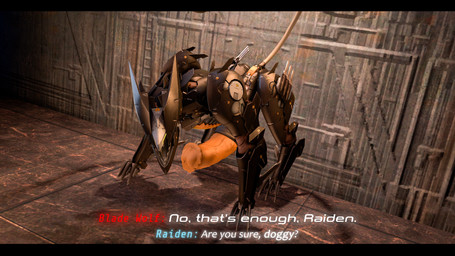 3_fingers 3_toes animal_genitalia animal_penis big_penis black_body claws dialogue dutch_angle equine_genitalia equine_penis erection feet feral fingers flared_penis genitals glistening glistening_body huge_penis hyper inside knife long_tail machine male open_mouth orange_penis penis quadruped solo tail talking_to_viewer teeth text thick_penis toes vein veiny_penis zelyonka konami metal_gear metal_gear_rising:_revengeance platinumgames blade_wolf canid canine mammal robot robot_feral 16:9 3d_(artwork) 4k absurd_res character_name digital_media_(artwork) english_text hi_res source_filmmaker_(artwork) widescreen