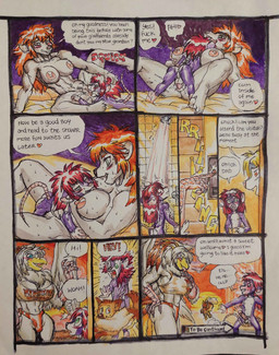 adult_on_young age_difference anthro anthro_on_anthro anthro_penetrated anthro_penetrating anthro_penetrating_anthro areola bathing beak big_breasts blue_eyes blush bodily_fluids breasts brown_body brown_fur clothing cunnilingus dialogue duo elderly erection exposed feather_hair feathers female feral flustered fur genitals green_eyes group gynomorph hair huge_breasts intersex male male/female mature_female mouse_tail multicolored_body multicolored_fur nipples nude nude_anthro nude_female nude_male oral penetration penis pink_areola pink_nipples profanity pseudo_hair purple_body purple_fur red_hair ringing_doorbell sex showering speech_bubble sweat sweaty_arms sweaty_body sweaty_breasts sweaty_legs tall_female text thong towel underwear vaginal vaginal_penetration vulva white_body white_fur white_hair yelling yellow_beak young young_anthro young_male mariano european_mythology greek_mythology mythology chuck_(netreek) avian bird canid canine canis domestic_dog german_shepherd herding_dog mammal mouse murid murine mythological_avian mythological_bird mythological_creature mythological_firebird pastoral_dog phoenix rodent 2026 absurd_res comic english_text hi_res multiple_scenes father_(lore) grandchild_(lore) grandparent_(lore) grandparent_and_grandchild_(lore) incest_(lore) parent_(lore) son_(lore)