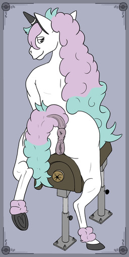 animal_genitalia animal_vulva anthro anus breeding_mount butt dock_(anatomy) equine_anus equine_genitalia equine_vulva female female_anthro genitals presenting presenting_anus presenting_hindquarters presenting_vulva puffy_anus raised_tail solo tail tail_anus vulva tiny_terrible nintendo pokemon equid equine galarian_form galarian_ponyta generation_8_pokemon horse mammal pokemon_(species) pony regional_form_(pokemon) absurd_res hi_res