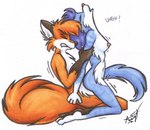 2003 acefox ambiguous_penetration anthro archived_source breasts canid canine duo female fox holding_arm male male/female mammal nipples nude penetration sex