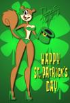 2014 bikini blu3danny breasts elbow_gloves female gloves hat high_heels holidays rodent sandy_cheeks shamrock spongebob_squarepants squirrel st._patrick's_day swimsuit top_hat wide_hips
Rating: Questionable
Score: 9
User: Blu3Danny
Date: March 16, 2014