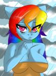 2014 animal_ears anthro anthrofied big_breasts breasts clothed clothing equine female friendship_is_magic hair horse long_hair mammal multi-colored_hair my_little_pony pony rainbow_dash_(mlp) rainbow_hair snorgastic solo
Rating: Questionable
Score: 3
User: Snorgastic
Date: April 17, 2014