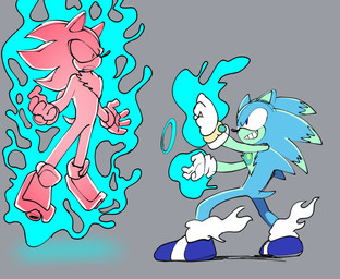 after_transformation angry anthro aura blue_body blue_clothing blue_eyes blue_footwear blue_fur blue_shoes clothing duo fighting_pose floating footwear fur gloves handwear levitating levitation male pose red_body red_fur shoes smile smirk smug_face quavernsfw sega sonic_the_hedgehog_(series) shadow_the_hedgehog sonic_the_hedgehog eulipotyphlan hedgehog mammal hi_res