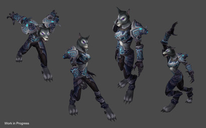 anthro armor claws female glowing plate purple_eyes solo unknown_artist blizzard_entertainment warcraft canid mammal werecanid werecreature worgen 16:10 3d_(artwork) digital_media_(artwork) hi_res preview unfinished widescreen