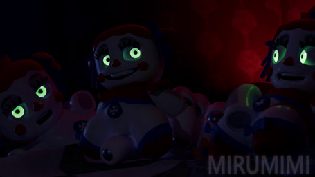clitoral clitoral_rubbing female foursome genitals green_eyes group group_sex hair looking_at_another looking_at_partner looking_at_viewer machine not_furry plushie plushophilia red_hair rubbing sex white_body mirumimi justaperson3000_(modeler) five_nights_at_freddy's scottgames circus_baby_(fnaf) humanoid robot 16:9 animated hi_res short_playtime sound video watermark widescreen