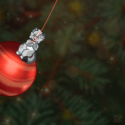 anthro bell bell_collar blue_collar christmas_decorations christmas_lights christmas_ornament christmas_tree collar dipstick_ears dipstick_fingers dipstick_tail dipstick_toes ear_markings eyes_closed eyewear femboy fur glasses gold_bell grey_body hair happy holidays male markings micro multicolored_ears nude_anthro nude_male open_mouth ornament pink_nose plant round_glasses smile solo spots spotted_markings string swing swinging tail tail_markings tongue tree artistic_dot christmas nixuelle domestic_cat egyptian_mau felid feline felis mammal 1:1 2d_animation animated digital_media_(artwork)