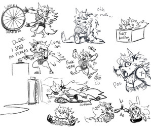 big_breasts box breasts burger chibi container dialogue duo fan_(object) female food hair long_hair open_mouth profanity sharp_teeth simple_background teeth text tongue tongue_out glubtastic ruby_(glubtastic) x_(glubtastic) animal_humanoid canid canine canis humanoid lagomorph lagomorph_humanoid leporid_humanoid mammal mammal_humanoid rabbit_humanoid wolf 2023 english_text hi_res monochrome signature