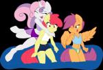 2014 absurd_res alpha_channel amber_eyes ambris anthro anthrofied apple_bloom_(mlp) bikini cleavage clothed clothing equine eyes_closed female friendship_is_magic gray-gold group hair hi_res horn horse mammal my_little_pony navel one_eye_closed pegasus plain_background pony purple_eyes purple_hair red_hair scootaloo_(mlp) sweetie_belle_(mlp) swimsuit transparent_background two_tone_hair unicorn water wings
Rating: Safe
Score: 3
User: 2DUK
Date: March 08, 2014