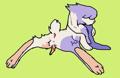 anatomically_correct anatomically_correct_genitalia animal_genitalia animal_penis anus balls cotton_tail erection feet feral floppy_ears fur genitals lagomorph_penis long_legs male markings nipples obscured_eyes penis pink_feet purple_markings scar simple_background solo spread_legs spreading tail tail_tuft tan_body tan_fur toony tuft pockle edgar_(character) hare lagomorph leporid mammal rabbit 2020