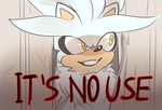 anthro fur grey_body grey_fur grin humor insane inside looking_aside male parody smile solo tan_body tan_inner_ear tan_skin text white_body white_fur yellow_eyes itaslow here's_johnny_(meme) sega sonic_the_hedgehog_(series) stephen_king_(copyright) the_shining silver_the_hedgehog eulipotyphlan hedgehog mammal 2017 digital_media_(artwork) english_text meme