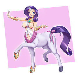 abstract_background alternate_species areola blue_eyes breasts clothing cutie_mark emerald_(gem) female female_taur gem hair horn jewelry monster_girl_(genre) necklace nipples purple_hair purple_tail ruby_(gem) smile solo tail taurification taurified nauth european_mythology friendship_is_magic greek_mythology hasbro my_little_pony mythology rarity_(mlp) centaur equid equid_taur humanoid_taur mammal mammal_taur taur 2016 absurd_res hi_res