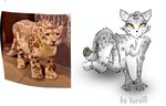 :< all_fours anthro anthrofied bars breasts claws female fur grey_body grey_fur looking_at_viewer medium_breasts mouth_closed nude photo_inset pupils reference_inset simple_background slit_pupils solo tail whiskers white_background yellow_eyes varulll dreamworks kung_fu_panda tai_lung_(kung_fu_panda) domestic_cat felid feline felis leopard mammal pantherine full-length_portrait hi_res portrait