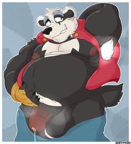 anthro armpit_hair armpit_musk armpit_tuft balls barazoku belly big_balls big_penis bodily_fluids body_hair chest_hair clothing fur genitals humanoid_genitalia humanoid_penis hyper male musclegut muscular muscular_anthro muscular_male musk musk_cloud musky_penis nipples nude overweight overweight_anthro overweight_male pecs penis pubes raised_arm solo incrediblecrocodile bradley_the_badger badger mammal mustelid musteline