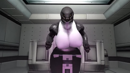 bottomwear bouncing_breasts bra breasts clothing exercise female grey_body jiggling nipple_outline pants running solo sports_bra sweatpants underwear wide_hips rodler halo_(series) microsoft xbox_game_studios alien sangheili 16:9 3d_(artwork) 3d_animation animated digital_media_(artwork) no_sound short_playtime video widescreen