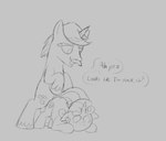 ambiguous_penetration biped bipedal_feral daughter_(lore) dtcx97 duo equid equine facial_hair father_(lore) father_and_child_(lore) father_and_daughter_(lore) female feral friendship_is_magic hasbro hondo_flanks_(mlp) horn incest_(lore) male male/female mammal monochrome mortified mustache my_little_pony mythological_creature mythological_equine mythology parent_(lore) parent_and_child_(lore) parent_and_daughter_(lore) penetration sex sketch stuck_genitals stuck_penis stuck_together sweetie_belle_(mlp) unicorn unicorn_horn white_eyes