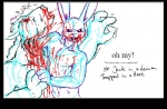 anthro blood bodily_fluids duo forced gore male pain simple_background slave tears tears_of_pain text torture transparent_background white_background mot jack_(mot) equid equine hare horse lagomorph leporid mammal rabbit alpha_channel digital_drawing_(artwork) digital_media_(artwork) english_text