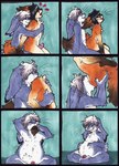 abdominal_bulge after_orgasm after_vore almost_fully_inside anal anal_penetration anthro anthro_pred anthro_prey arms_around_partner belly belly_squish big_belly biped bodily_fluids breath bulge butt cheek_tuft chest_tuft content content_smile crossed_legs cum cum_inside detailed_bulge digestion duo eating erection eye_contact eyebrows eyes_closed eyewear facial_tuft fatal_vore feet femboy fingers front_view fully_inside fur genital_fluids genitals glasses grin hair half-closed_eyes hand_behind_head hand_on_butt hand_on_chest hands_on_ground hands_on_stomach happy humanoid_genitalia humanoid_penis imminent_death imprint imprints inside_stomach interspecies licking licking_lips looking_at_another looking_at_self looking_at_stomach looking_back looking_down looking_forward male male/male male_penetrated male_penetrating male_penetrating_male male_pred male_prey motion_lines narrowed_eyes neck_bulge nude open_mouth oral_vore orgasm_face panting partially_inside paws penetration penile penis plantigrade predator/prey rubbing_stomach same_size_vore satisfied self_lick sex side_view simple_background sitting smile soft_vore squish stomach_squeeze stretched_stomach swallowing tail teeth three-quarter_view toes tongue tongue_out tuft unseen_prey vore wearing_glasses willing_pred willing_prey uriko44 fenc ian_naxieas canid canine fennec_fox fox lagomorph leporid mammal rabbit true_fox 2014 colored comic hi_res traditional_media_(artwork)