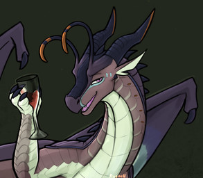 antennae_(anatomy) container cup drinking_glass feral glass glass_container glass_cup male multicolored_body pink_eyes simple_background solo two_tone_body wine_glass kuueen mythology wings_of_fire dragon mudwing_(wof) mythological_creature mythological_scalie scalie silkwing_(wof) absurd_res hi_res