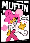 anthro buckteeth eyewear female finger_gun fur gesture glasses hair hand_gesture heart_symbol one_eye_closed pink_body pink_fur pink_hair solo teeth text wink goommymuffin muffin_(goommymuffin) mammal mouse murid murine rodent 2025 absurd_res english_text hi_res