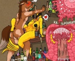 2012 <3 abdominal_bulge against_wall alcohol anthro areola balls barefoot beer beverage big_areola big_penis black_nipples black_pawpads blush bottle breasts broken_condom brown_fur butt clenched_teeth condom cum cum_in_pussy cum_in_uterus cum_inside deep_penetration drunk duo equine erection female fur green_eyes hair horse hyper hyper_penis impregnation internal interspecies lizard male mammal nipples nude on_table ovum panting pawpads paws penis prehensile_tail reptile room rough_sex scalie sex sharp_teeth short_hair sitting smoke_through_nose standing straight strikeanywhere sweat table tail_around_leg teeth text thick_penis thigh_sex tight_fit uterus vein veiny_penis wearing_condom wood yellow_body
Rating: Explicit
Score: 14
User: Falord
Date: August 09, 2013