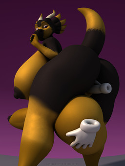 ambiguous_gender anal anal_penetration anthro anus ball_fondling balls bent_over big_balls big_breasts big_butt breasts butt disembodied_hand duo erection fingering fondling genitals gynomorph gynomorph/ambiguous horn huge_balls huge_breasts humanoid_genitalia humanoid_penis hyper hyper_balls hyper_breasts hyper_genitalia intersex intersex/ambiguous nipples non-mammal_balls non-mammal_breasts non-mammal_nipples nude penetration penis sex simple_background solo_focus tail thick_thighs wide_hips anthroanim mythology milenth_drake dragon mythological_creature mythological_scalie scalie 2016 3:4 3d_(artwork) digital_media_(artwork) hi_res
