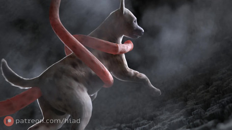 anal anal_penetration animal_genitalia animal_penis balls butt equine_genitalia equine_penis feral feral_penetrated genitals male male_feral male_penetrated medial_ring penetration penis realistic_feral sex solo tentacle_in_ass tentacle_penetration tentacle_sex tentacles text hiad hyena mammal spotted_hyena 16:9 2022 3d_(artwork) 3d_animation animated digital_media_(artwork) hi_res high_framerate loop short_playtime sound url video widescreen