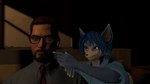 anthro duo female male male/female orionfire half-life half-life_2 half-life_alyx nintendo star_fox valve warfare_machine gordon_freeman krystal_(star_fox) warfare_krystal human mammal 16:9 3d_(artwork) crossover digital_media_(artwork) hi_res source_filmmaker_(artwork) widescreen