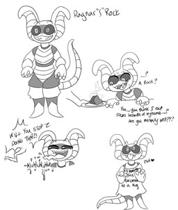 ambiguous_gender anthro apode clothed clothing cute_fangs fangs fangs_bared humor legless serpentine solo speech_bubble teeth text tongue ragnars_rock ragnar_s_rock bruguadeh_snake draconcopode hybrid naga reptile scalie snake absurd_res black_and_white english_text hi_res monochrome sketch