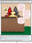 :3 absurd_res anthro dialogue english_text female furniture generation_8_pokemon gesture grass hand_gesture hi_res morpeko morpeko_(full_belly_mode) nintendo plant pokemon pokemon_(species) pokemon_mystery_dungeon rodent_powered_(softestpuffss) sephirus_(rodent_powered) smile softestpuffss solo spike_chunsoft stone_wall table text thumbs_up wall_(structure) wood wood_furniture wood_table